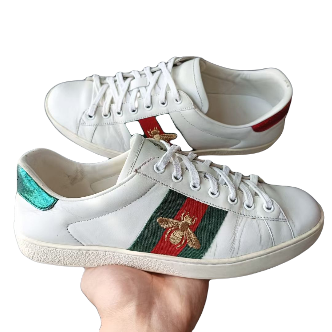 EU41 GUCCI ACE EMBROIDERED ‘BEE’ - projectlfg.net