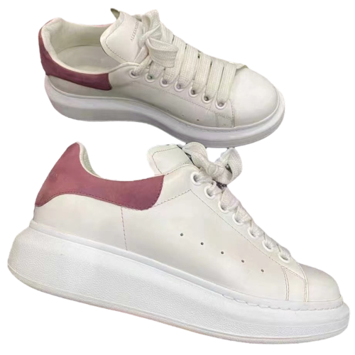 ALEXANDER MCQUEEN WHITE PINK