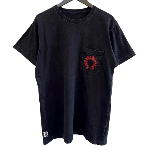 CHROME HEARTS BLACK AND RED TEE