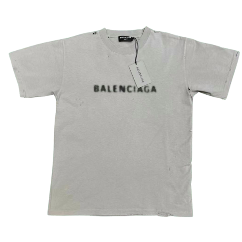 BALENCIAGA BLURRED LOGO TEE