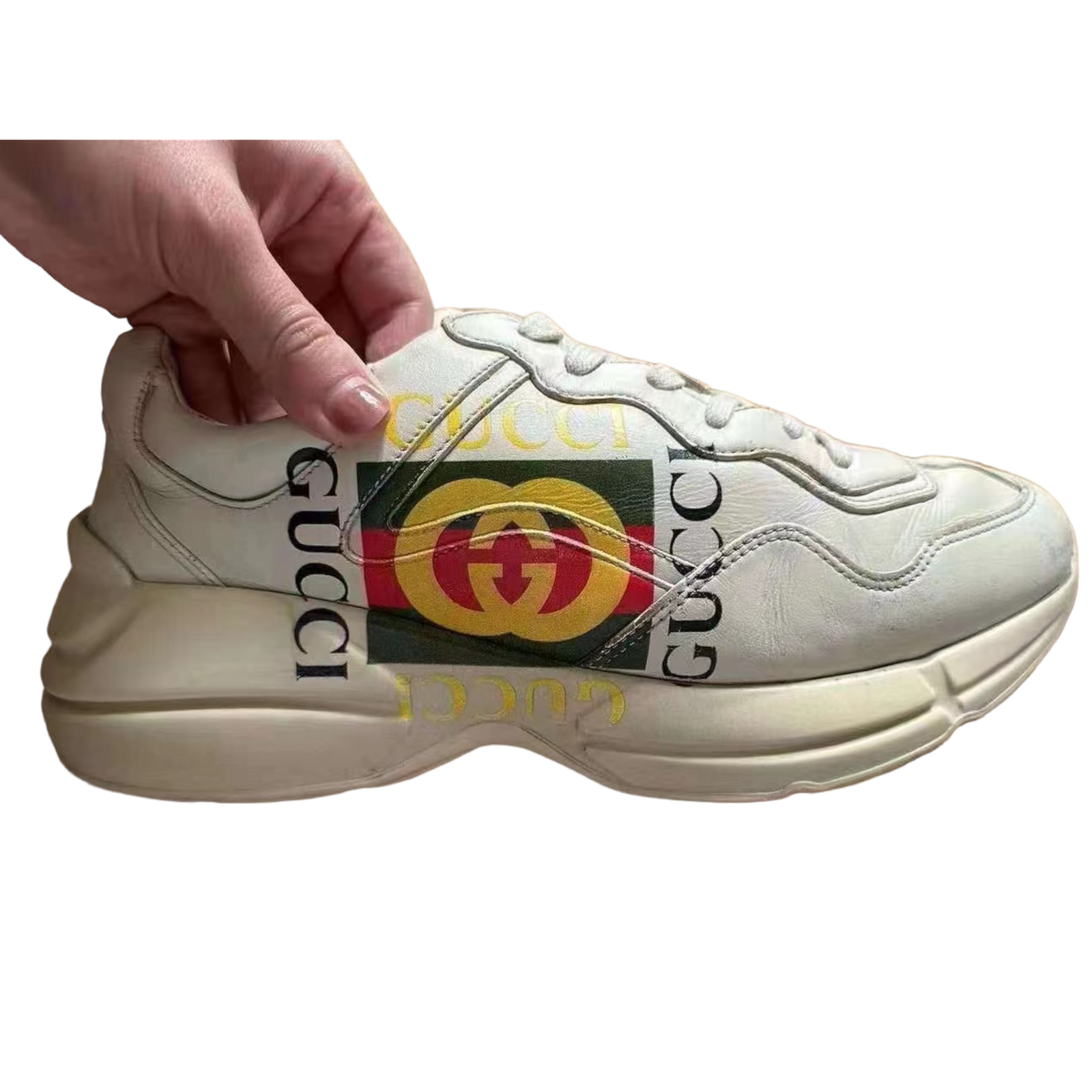 Gucci Rhyton Leather Sneaker ‘Vintage Logo’