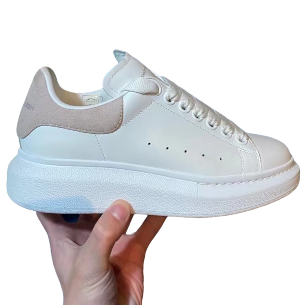 Alexander McQueen Wmns Oversized Sneaker ‘White Patchouli’ 2019