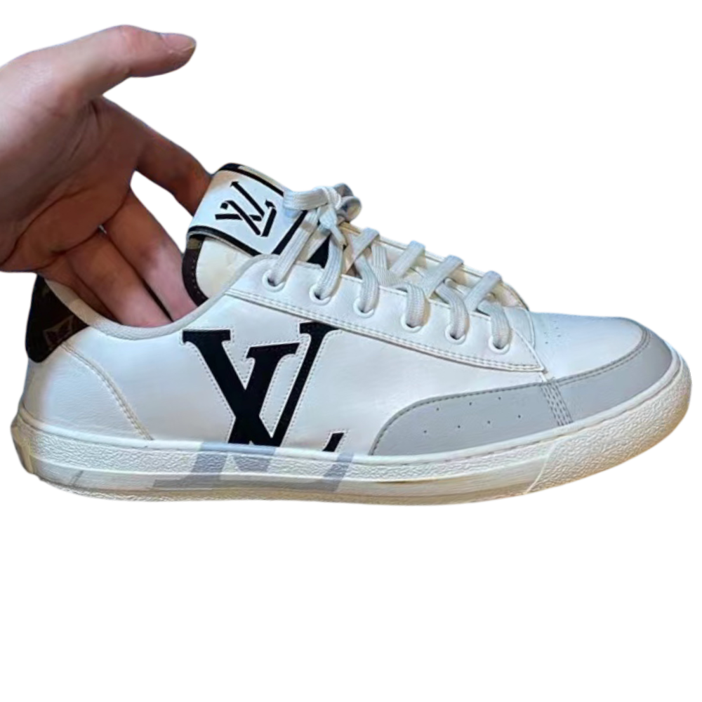 Louis Vuitton Charlie Trainers ‘White Cacao Brown’