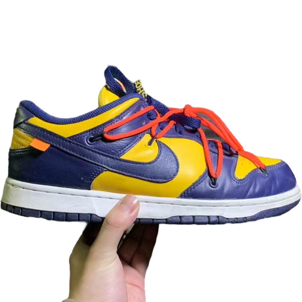 NIKE X OFF-WHITE DUNK LOW ‘UNIVERSITY GOLD’ NIKE X OFF-WHITE DUNK LOW ‘UNIVERSITY GOLD’