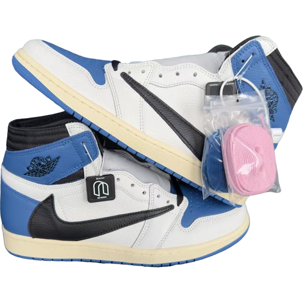 NIKE X TRAVIS SCOTT AIR JORDAN 1 RETRO HIGH ‘FRAGMENT DESIGN’ NIKE X TRAVIS SCOTT AIR JORDAN 1 RETRO HIGH ‘FRAGMENT DESIGN’