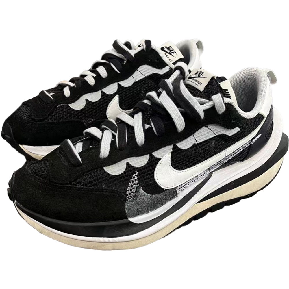 NIKE X SACAI VAPOURWAFFLE ‘BLACK WHITE’