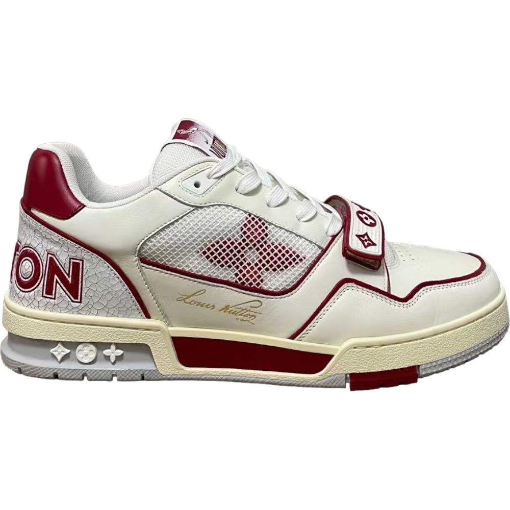 LOUIS VUITTON TRAINER ‘WHITE RED’