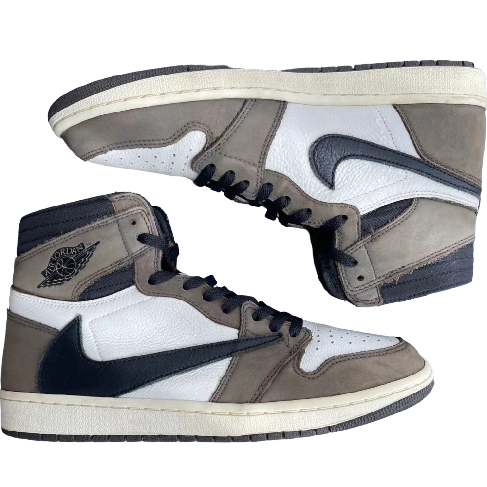 NIKE X TRAVIS SCOTT AIR JORDAN 1 RETRO HIGH OG ‘MOCHA’