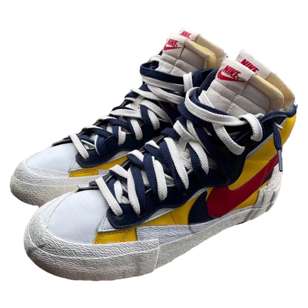 sacai x Blazer Mid ‘Maize Navy’