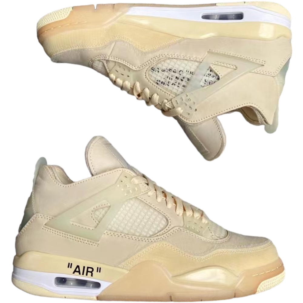 NIKE X OFF-WHITE WMNS AIR JORDAN 4 SP ‘SAIL’