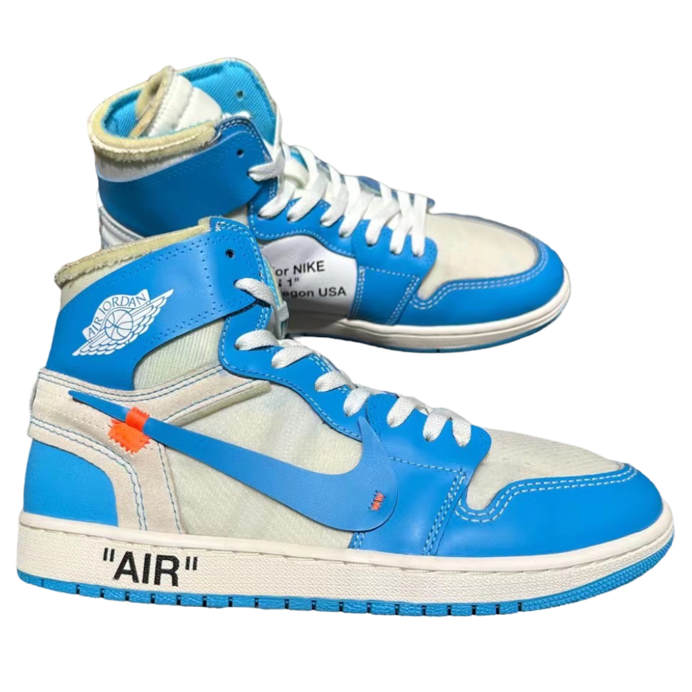 NIKE X OFF-WHITE AIR JORDAN 1 RETRO HIGH OG ‘UNC’