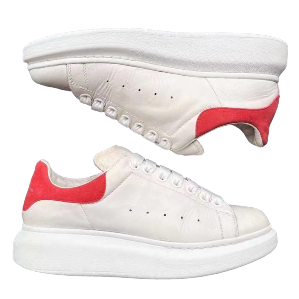 ALEXANDER MCQUEEN OVERSIZED SNEAKER ‘WHITE RED’