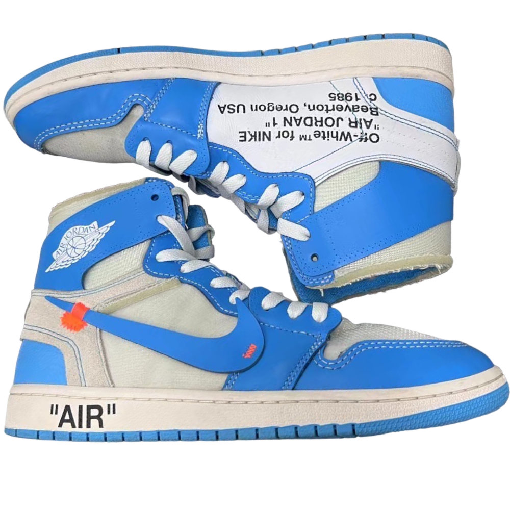 NIKE X OFF-WHITE AIR JORDAN 1 RETRO HIGH OG ‘UNC’