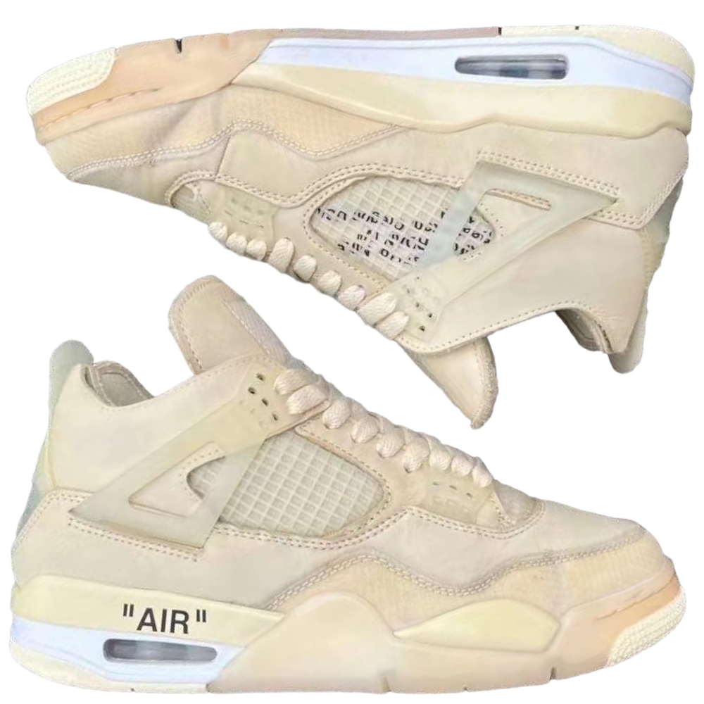 NIKE X OFF-WHITE WMNS AIR JORDAN 4 SP ‘SAIL’