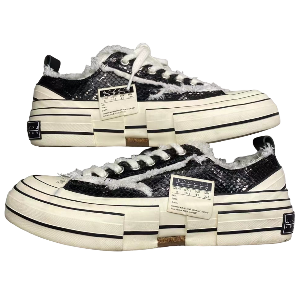 XVESSEL G.O.P. LOWS PYTHON PATTERN BLACK