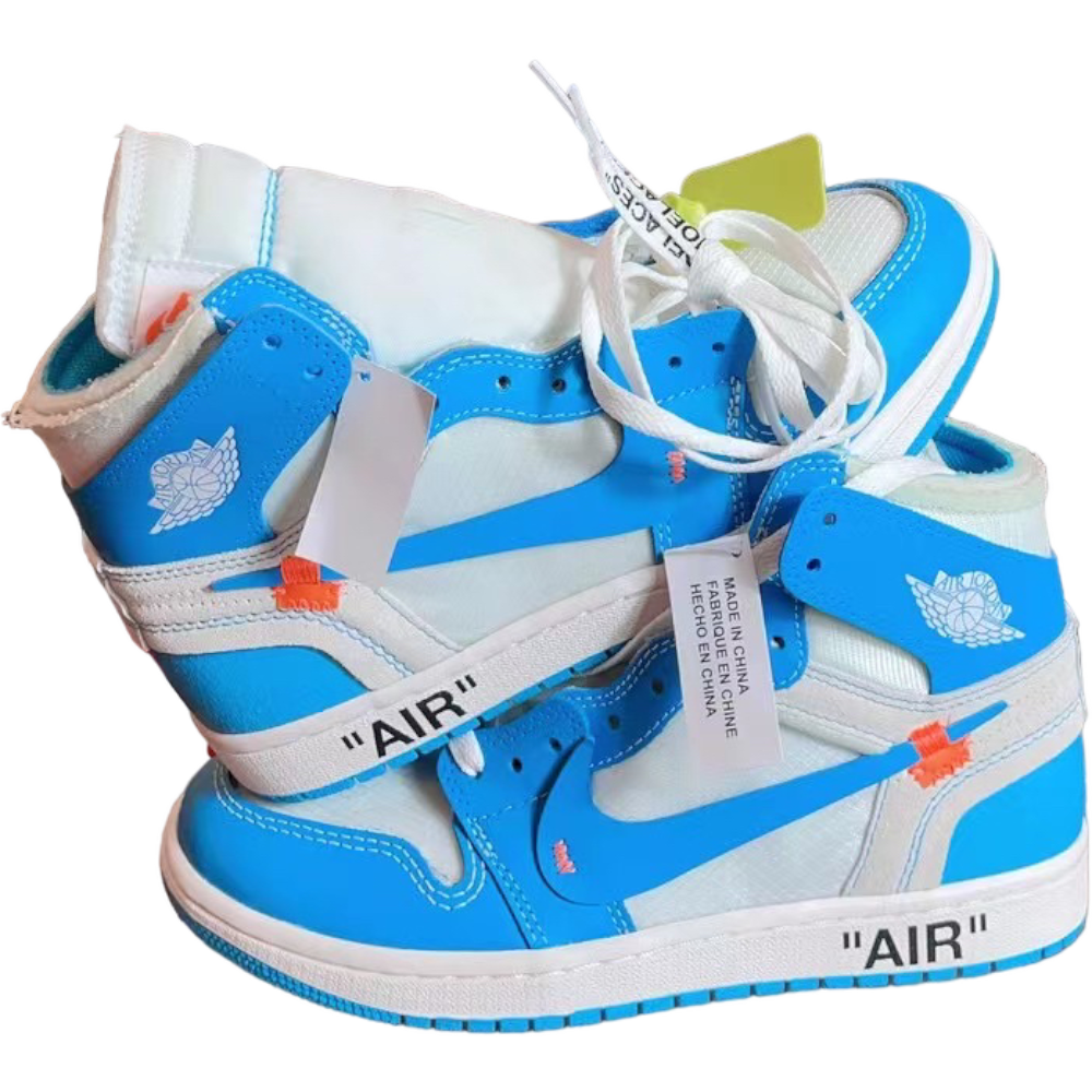 NIKE X OFF-WHITE AIR JORDAN 1 RETRO HIGH OG ‘UNC’