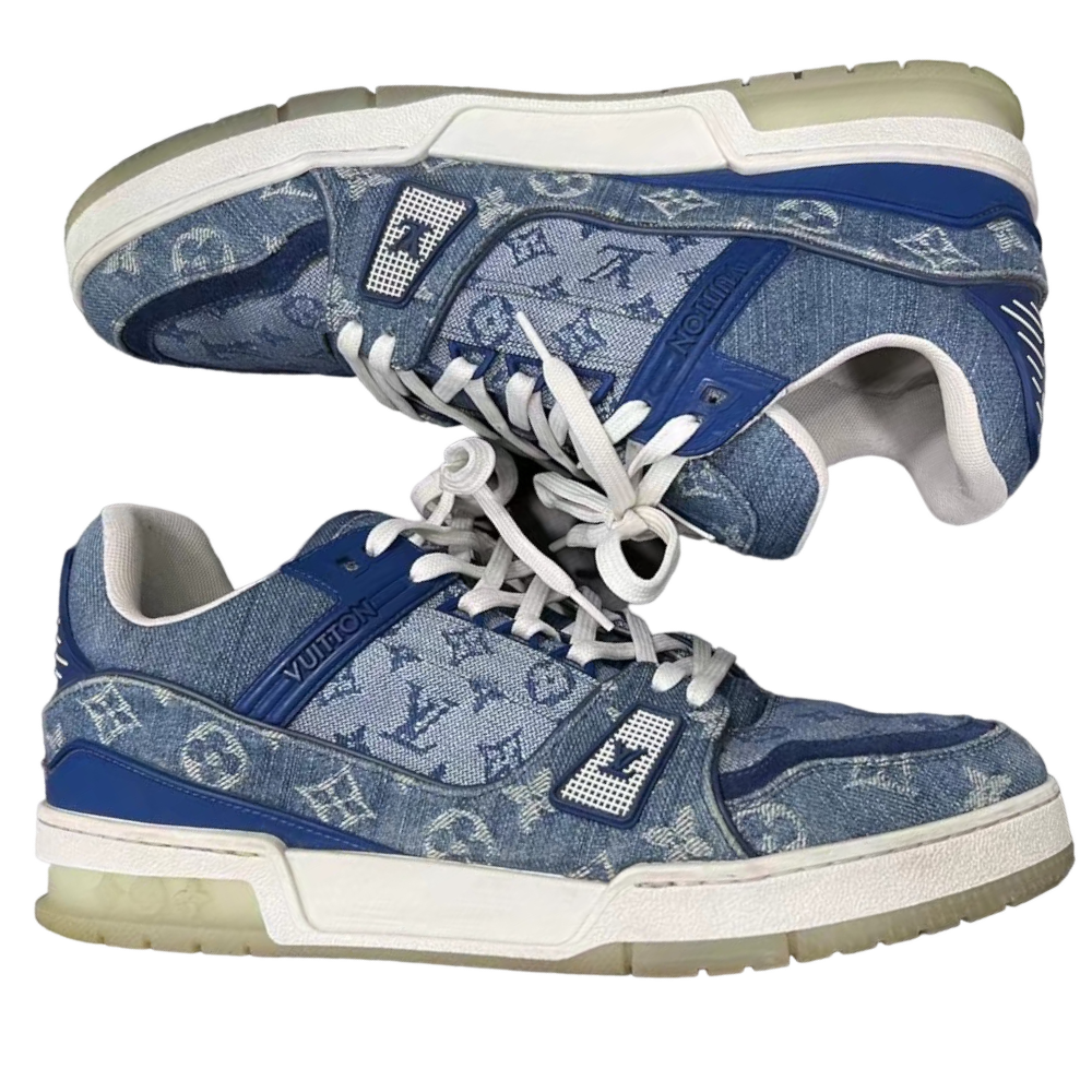LOUIS VUITTON TRAINER ‘MONOGRAM DENIM’