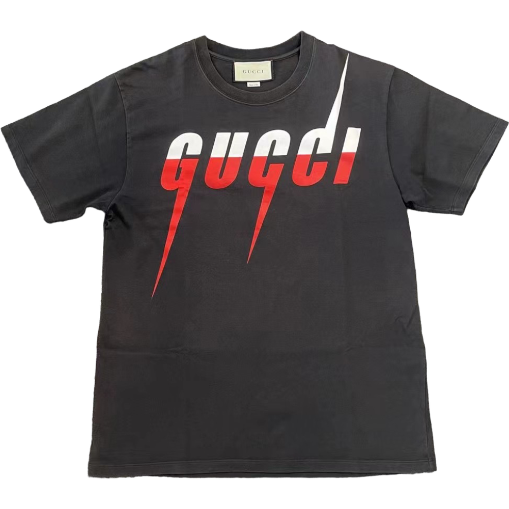 GUCCI BLADE COTTON BLACK TEE