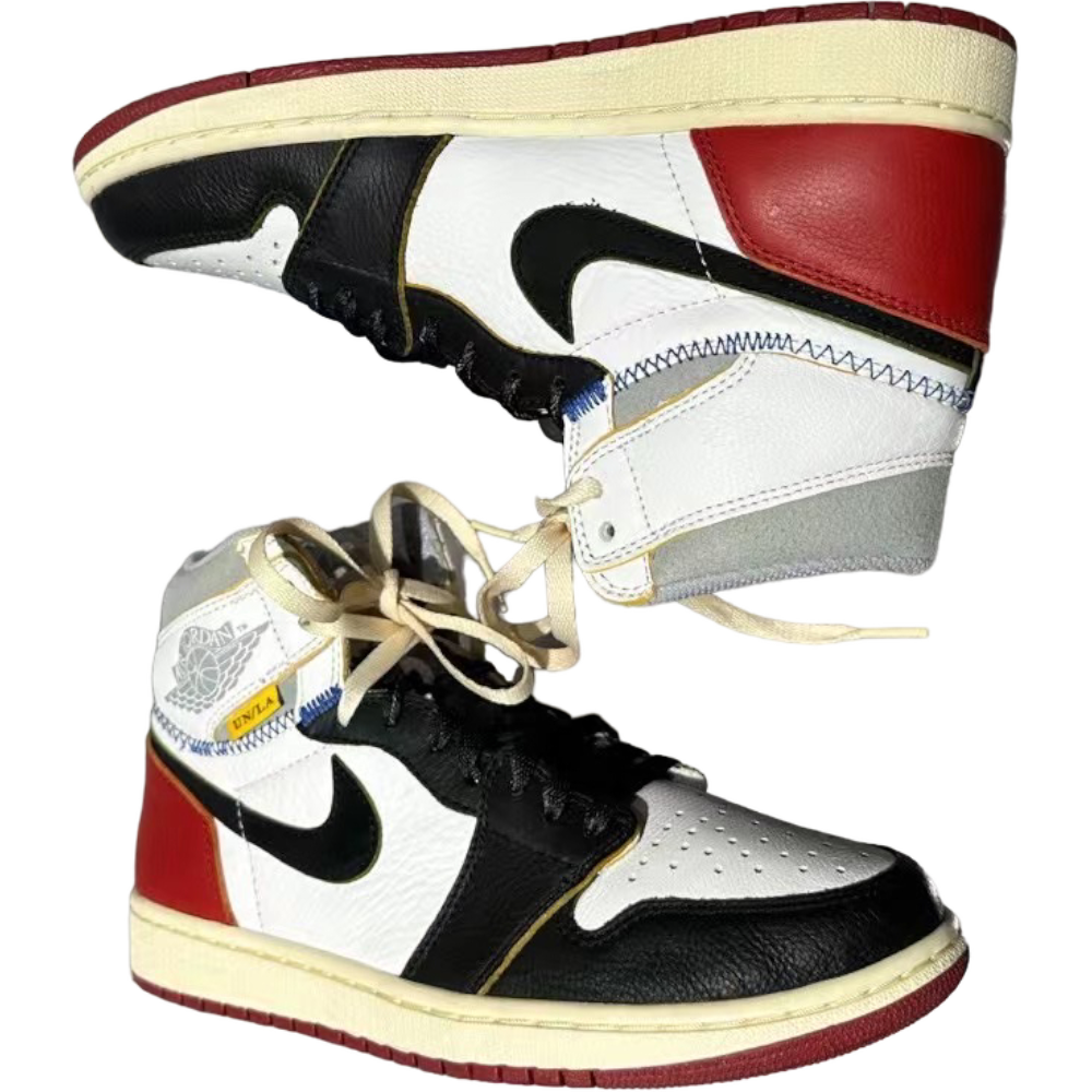 NIKE X UNION LA AIR JORDAN 1 RETRO HIGH NRG ‘BLACK TOE’