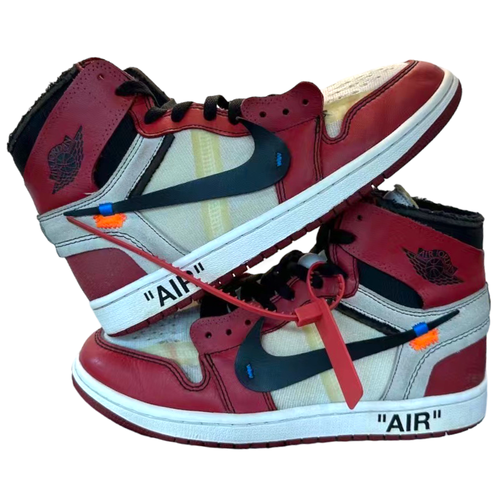 NIKE X OFF-WHITE AIR JORDAN 1 RETRO HIGH OG ‘CHICAGO’ NIKE X OFF-WHITE AIR JORDAN 1 RETRO HIGH OG ‘CHICAGO’