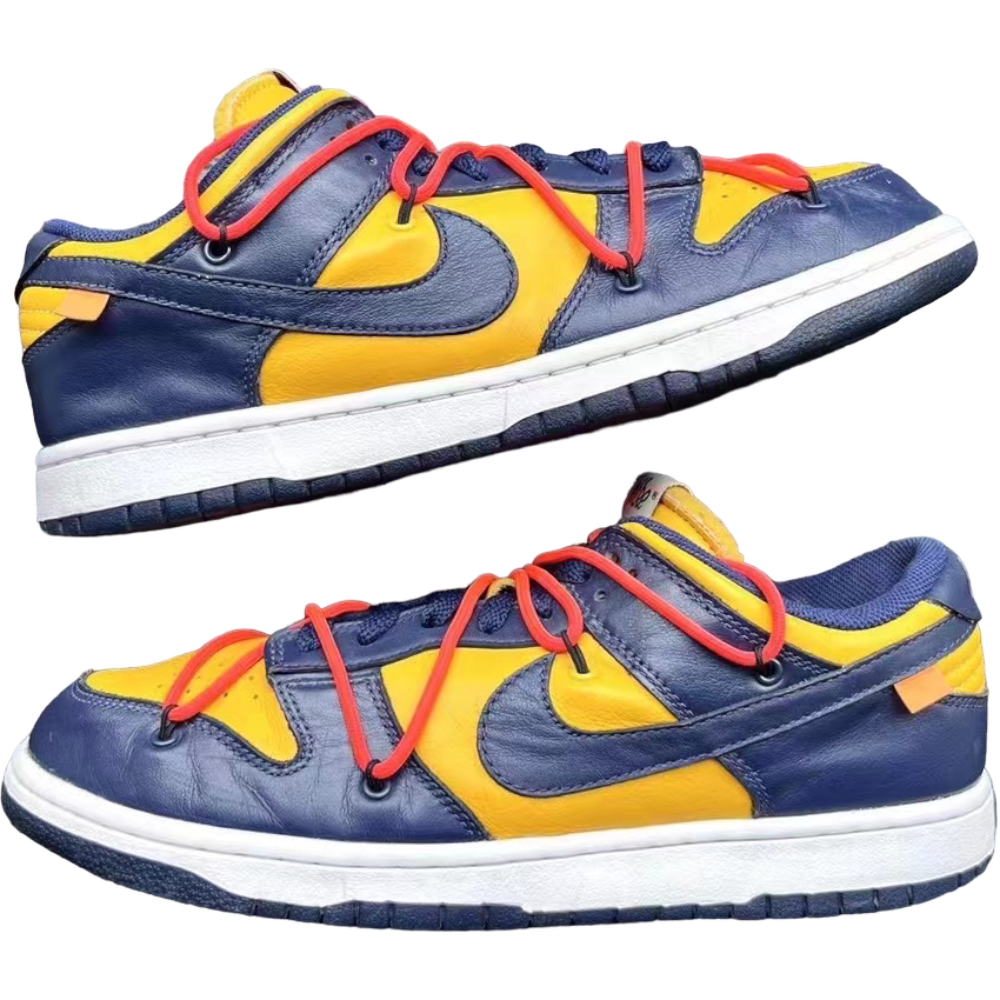 NIKE X OFF-WHITE DUNK LOW ‘UNIVERSITY GOLD’