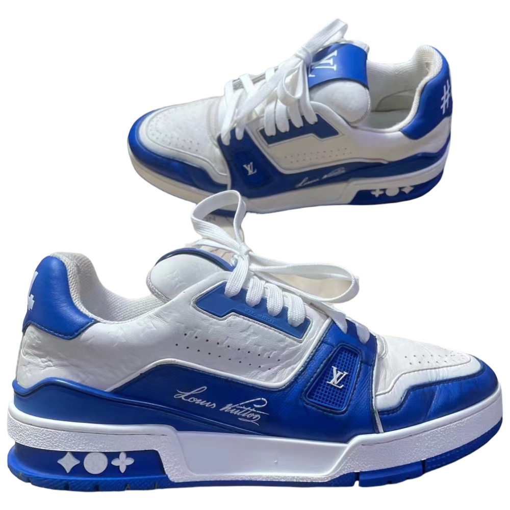 LOUIS VUITTON TRAINER ‘#54 BLUE WHITE’