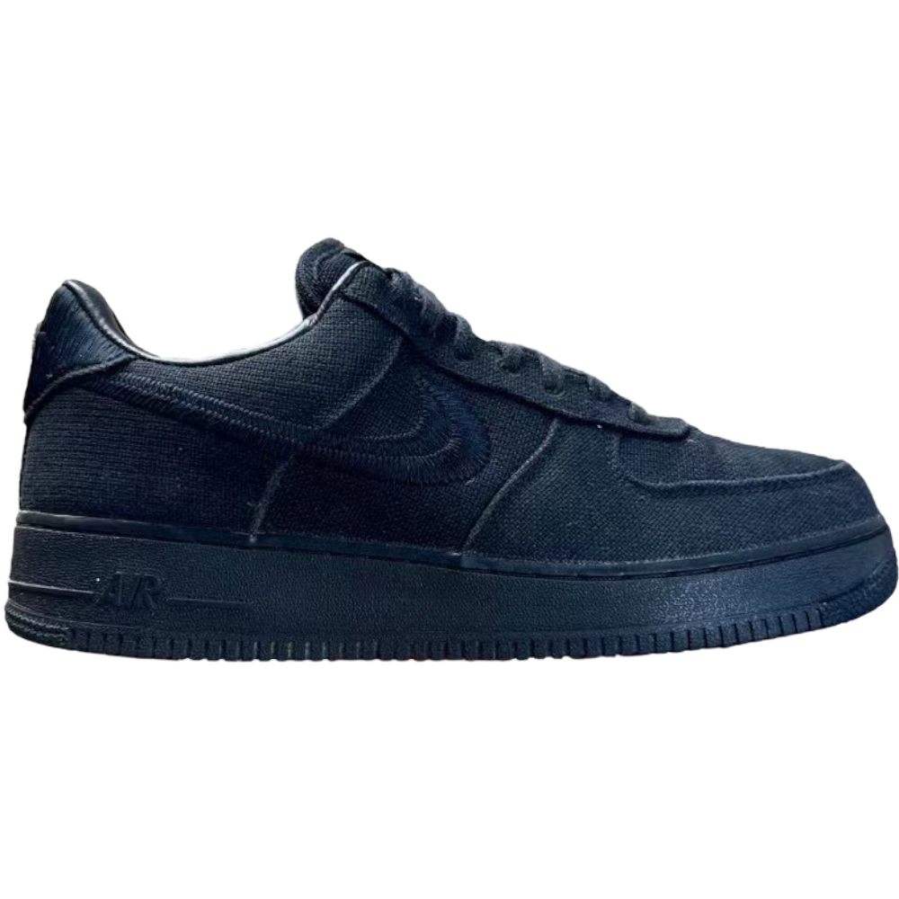 NIKE X STUSSY AIR FORCE 1 LOW ‘TRIPLE BLACK’