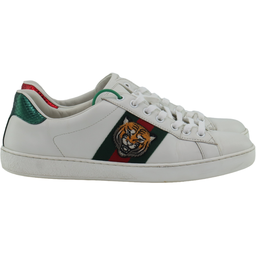 GUCCI ACE EMBROIDERED ‘TIGER’