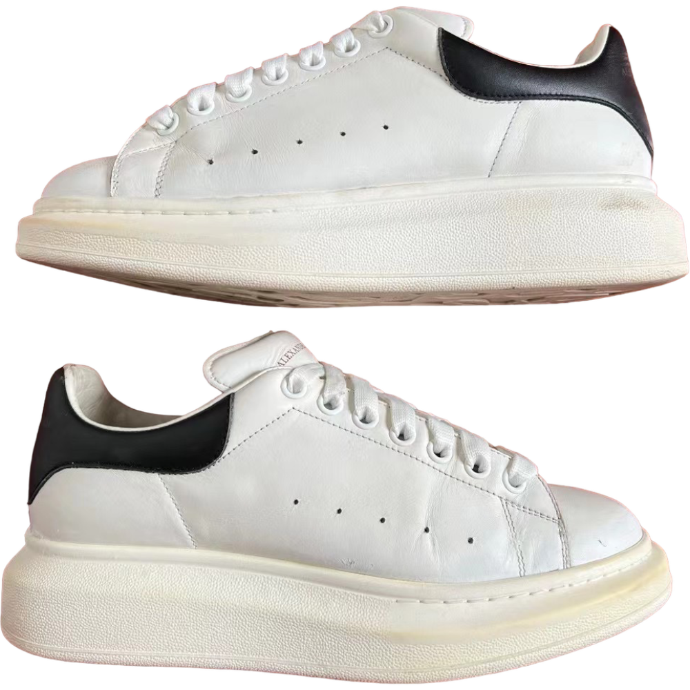 ALEXANDER MCQUEEN OVERSIZED SNEAKER ‘WHITE BLACK’ ALEXANDER MCQUEEN OVERSIZED SNEAKER ‘WHITE BLACK’