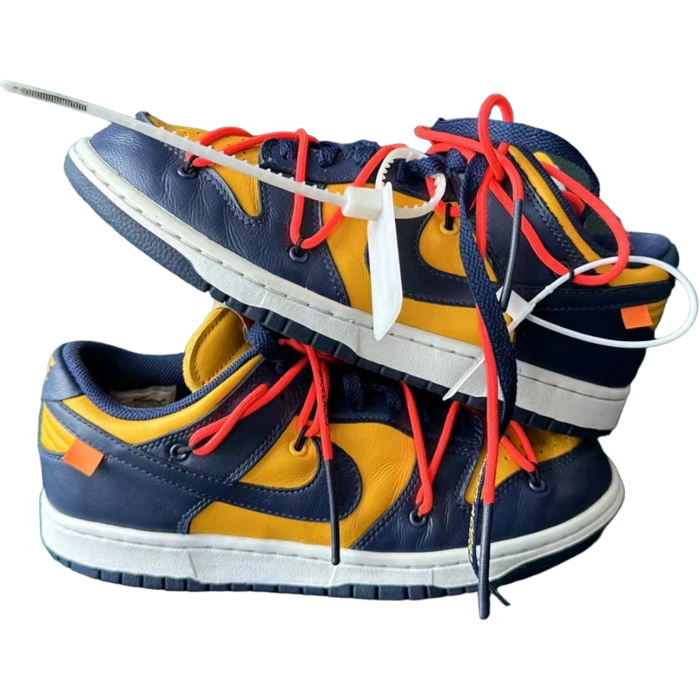 NIKE X OFF-WHITE DUNK LOW ‘UNIVERSITY GOLD’
