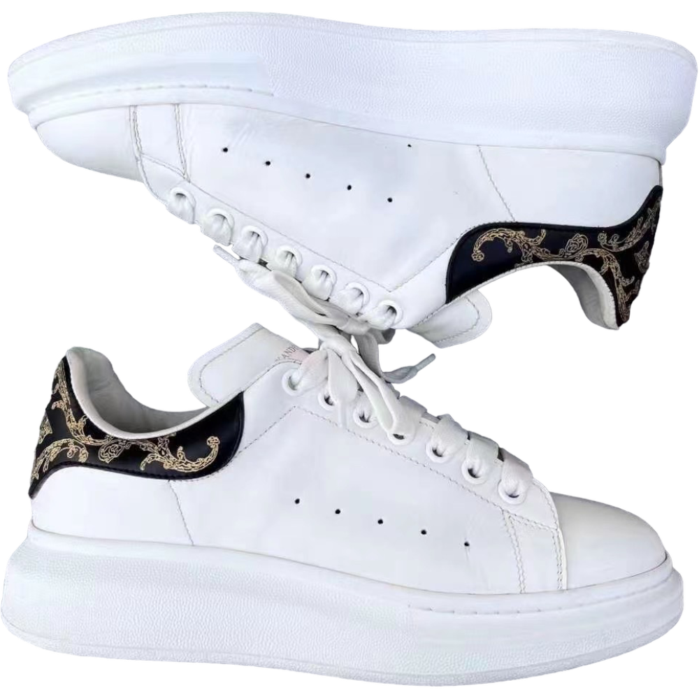 ALEXANDER MCQUEEN OVERSIZED SNEAKER ‘WHITE BLACK’