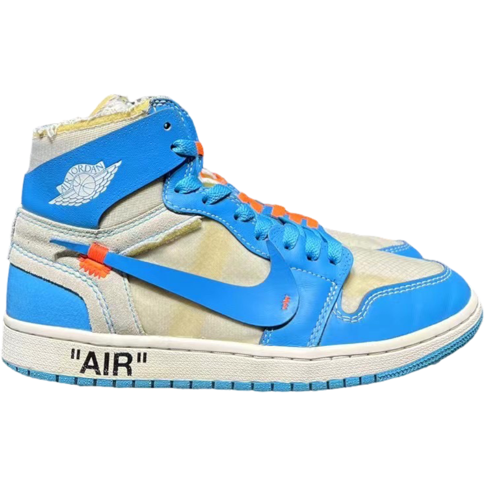 NIKE X OFF-WHITE AIR JORDAN 1 RETRO HIGH OG ‘UNC’ NIKE X OFF-WHITE AIR JORDAN 1 RETRO HIGH OG ‘UNC’