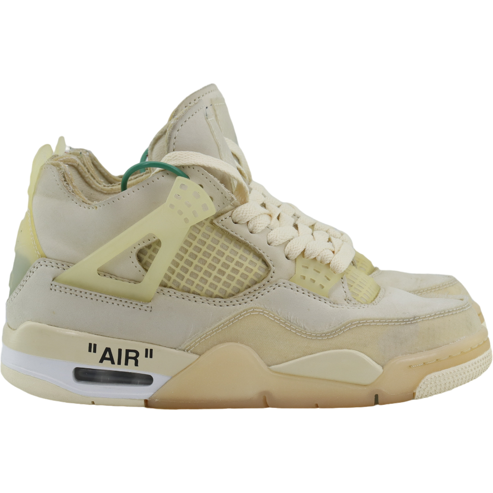 NIKE X OFF-WHITE WMNS AIR JORDAN 4 SP ‘SAIL’