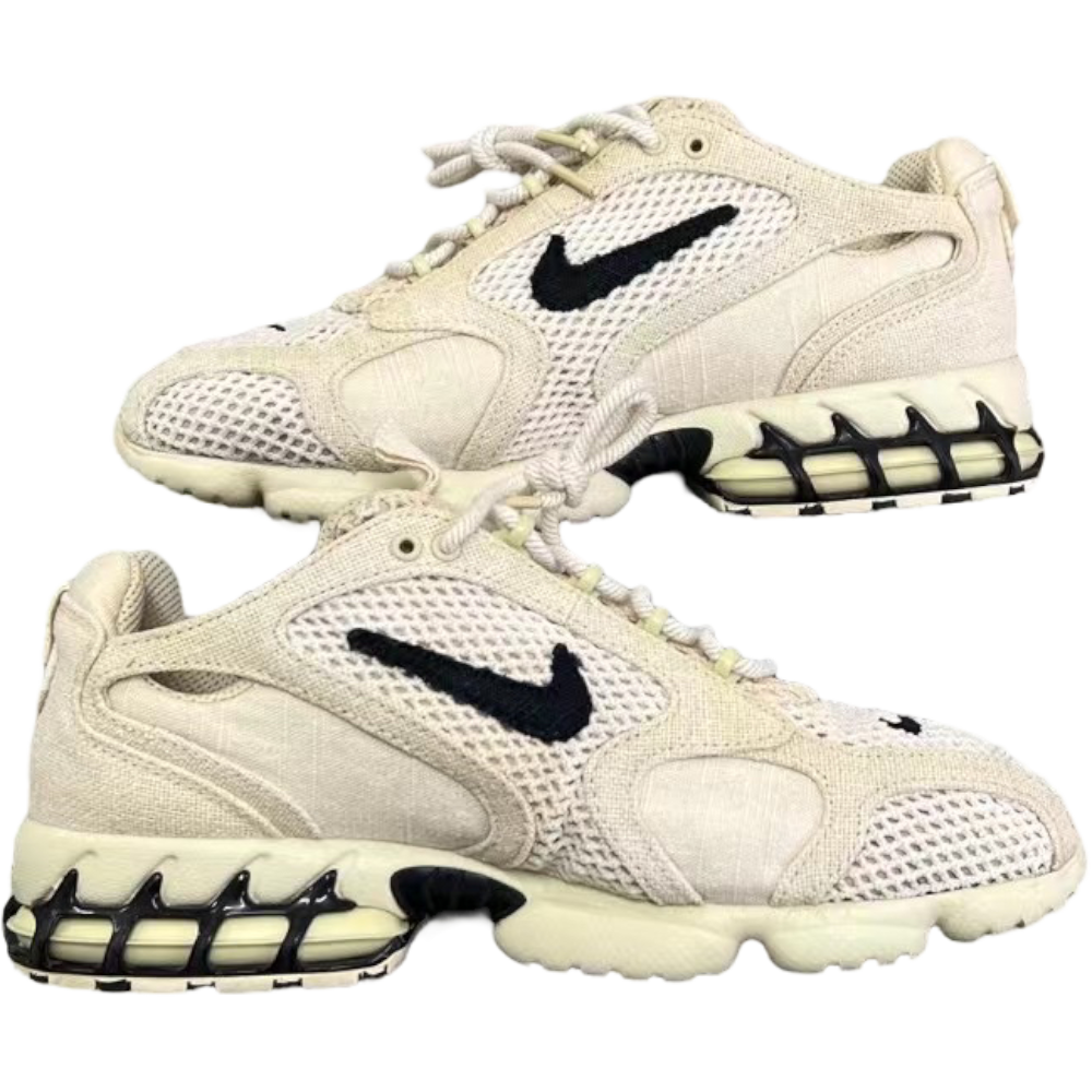 NIKE X STUSSY AIR ZOOM SPIRIDON CAGED 2 ‘FOSSIL’