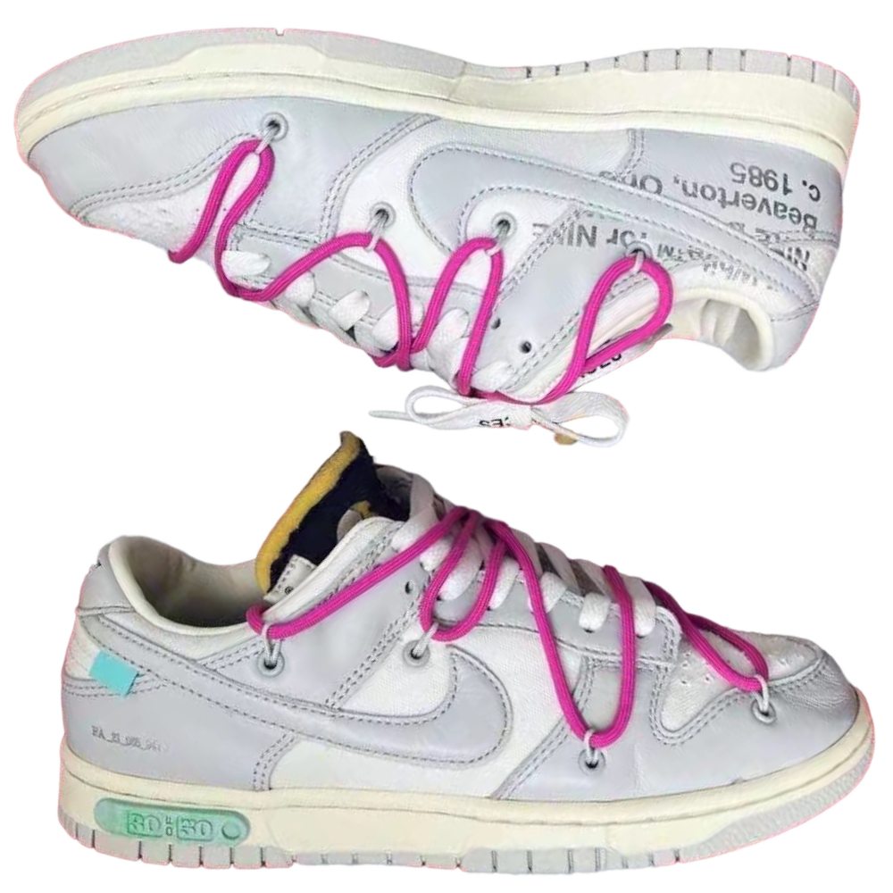 NIKE X OFF-WHITE DUNK LOW ‘LOT 30 OF 50’ NIKE X OFF-WHITE DUNK LOW ‘LOT 30 OF 50’