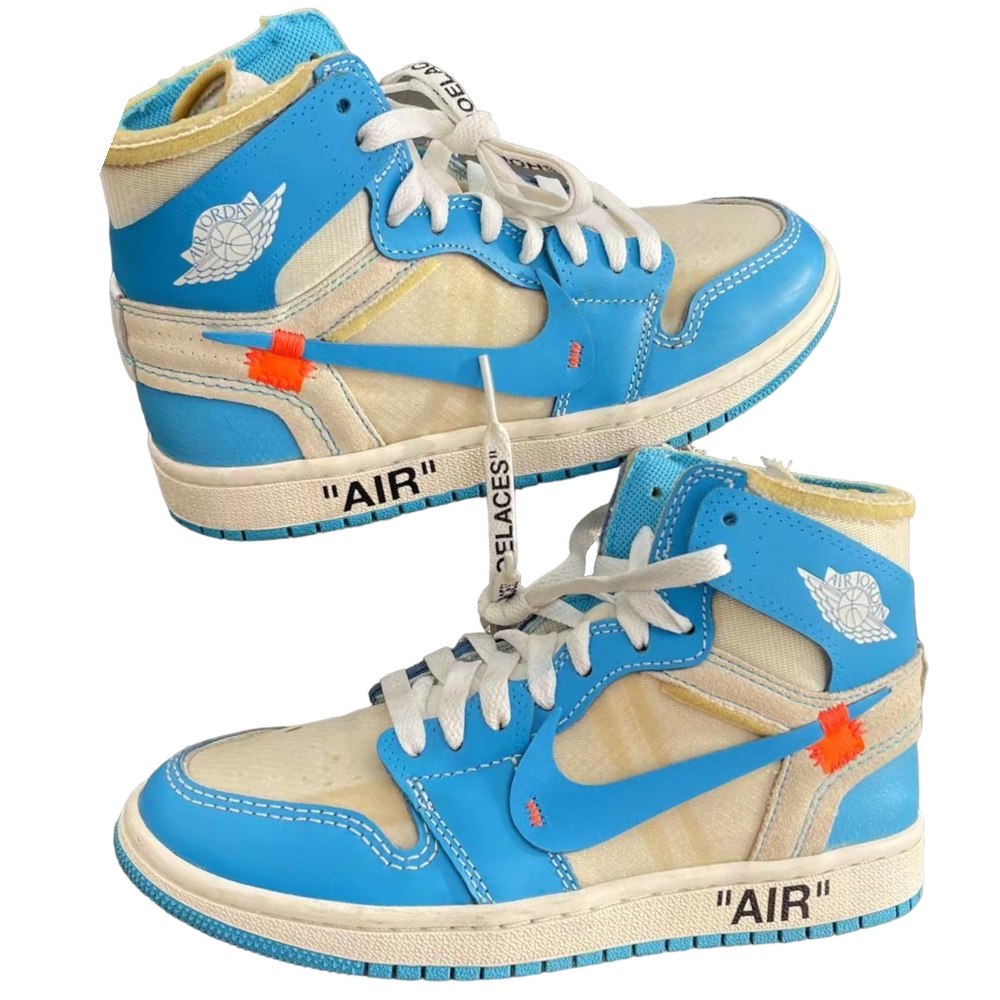 NIKE X OFF-WHITE AIR JORDAN 1 RETRO HIGH OG ‘UNC’