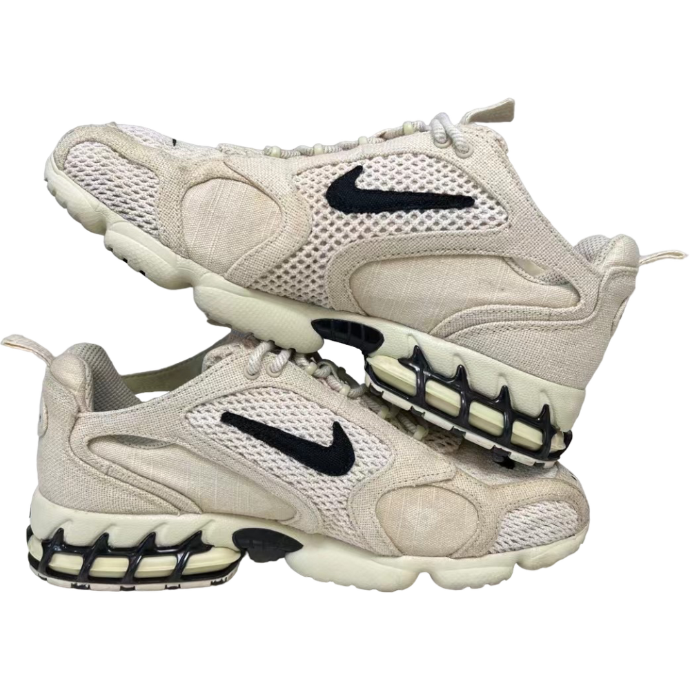 NIKE X STUSSY AIR ZOOM SPIRIDON CAGED 2 ‘FOSSIL’