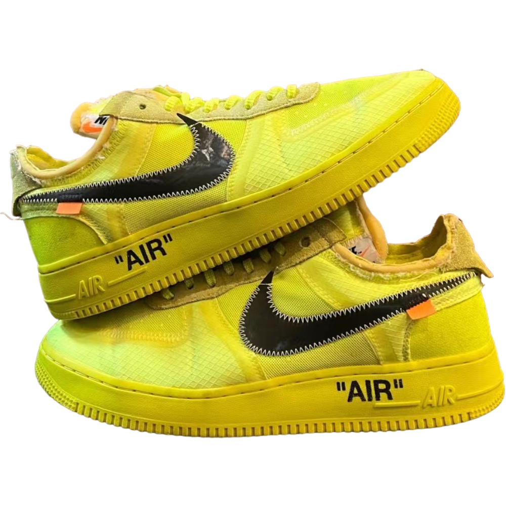 NIKE X OFF-WHITE AIR FORCE 1 LOW ‘VOLT’ NIKE X OFF-WHITE AIR FORCE 1 LOW ‘VOLT’