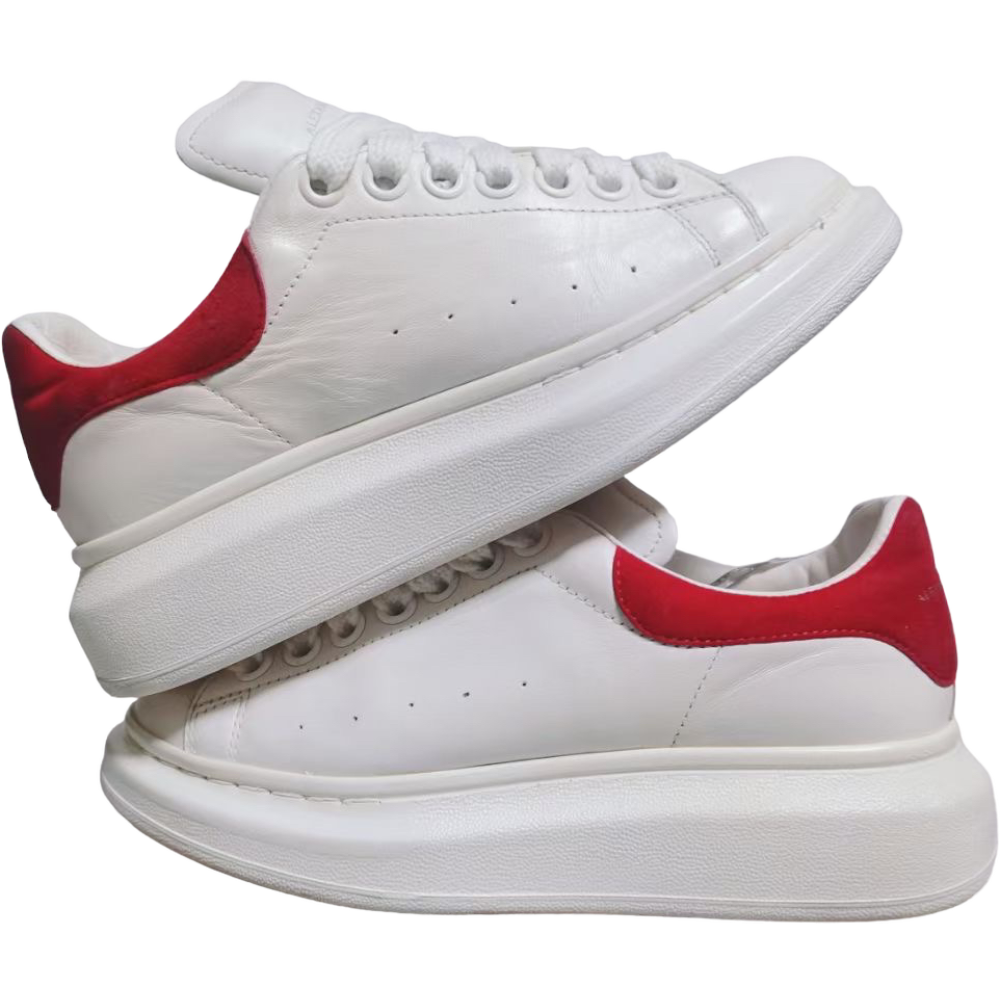 ALEXANDER MCQUEEN OVERSIZED SNEAKER ‘WHITE RED’