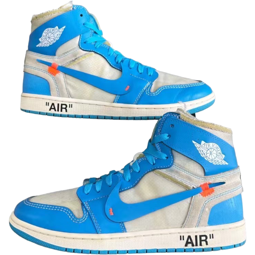 NIKE X OFF-WHITE AIR JORDAN 1 RETRO HIGH OG ‘UNC’