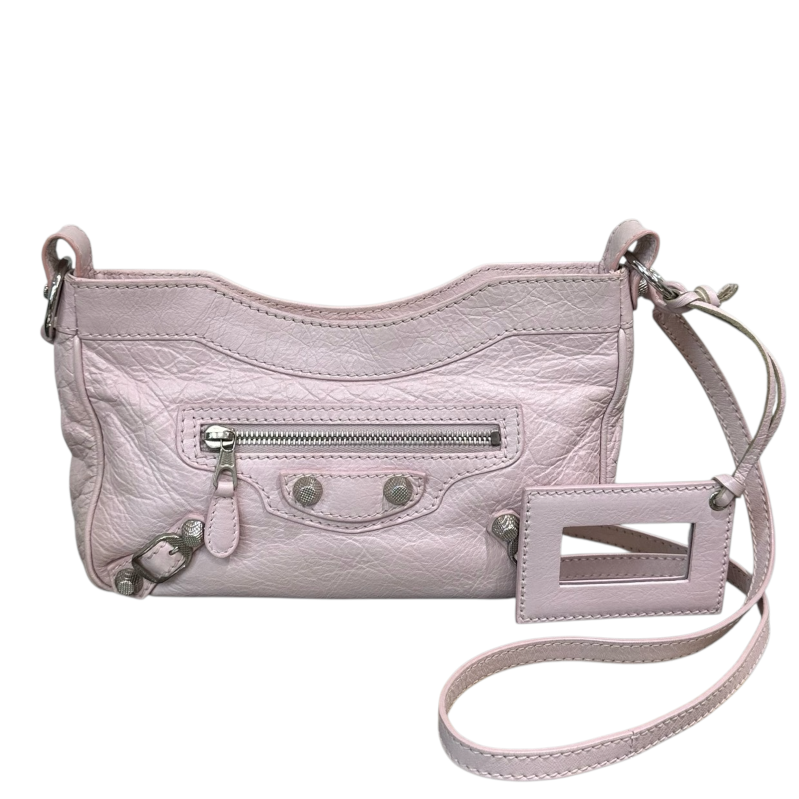 Balenciaga Hip Bag in Pink SHW