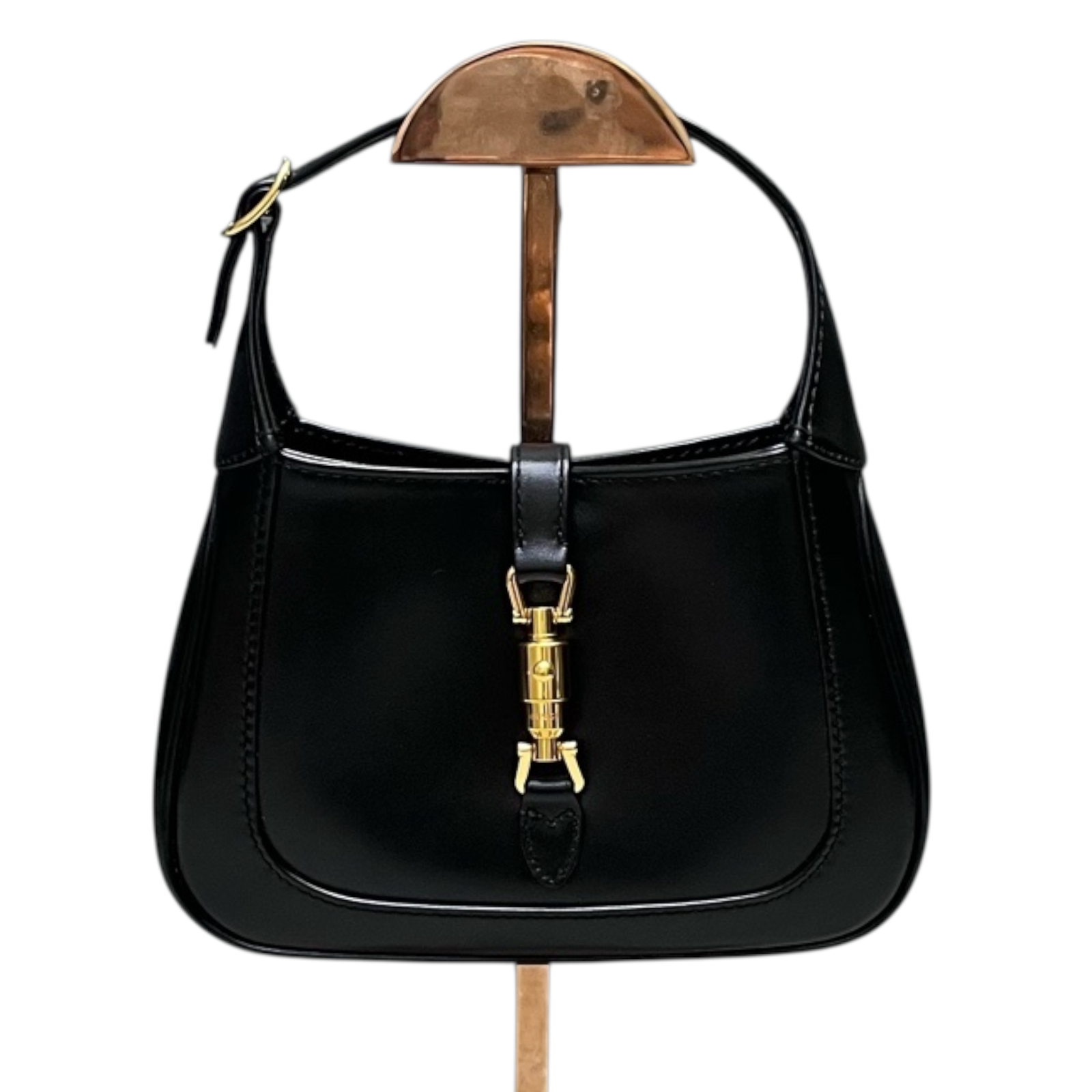 Gucci Mini Jackie in Black Calfskin GHW