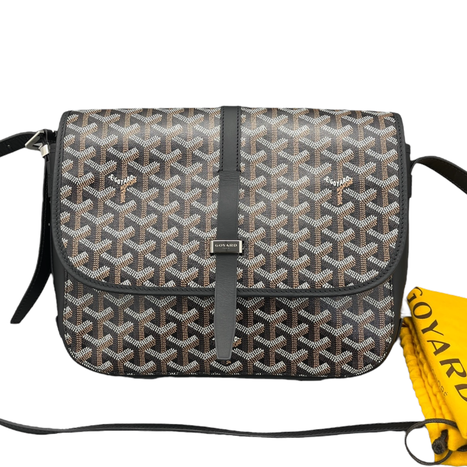Goyard Belvedere MM in Black