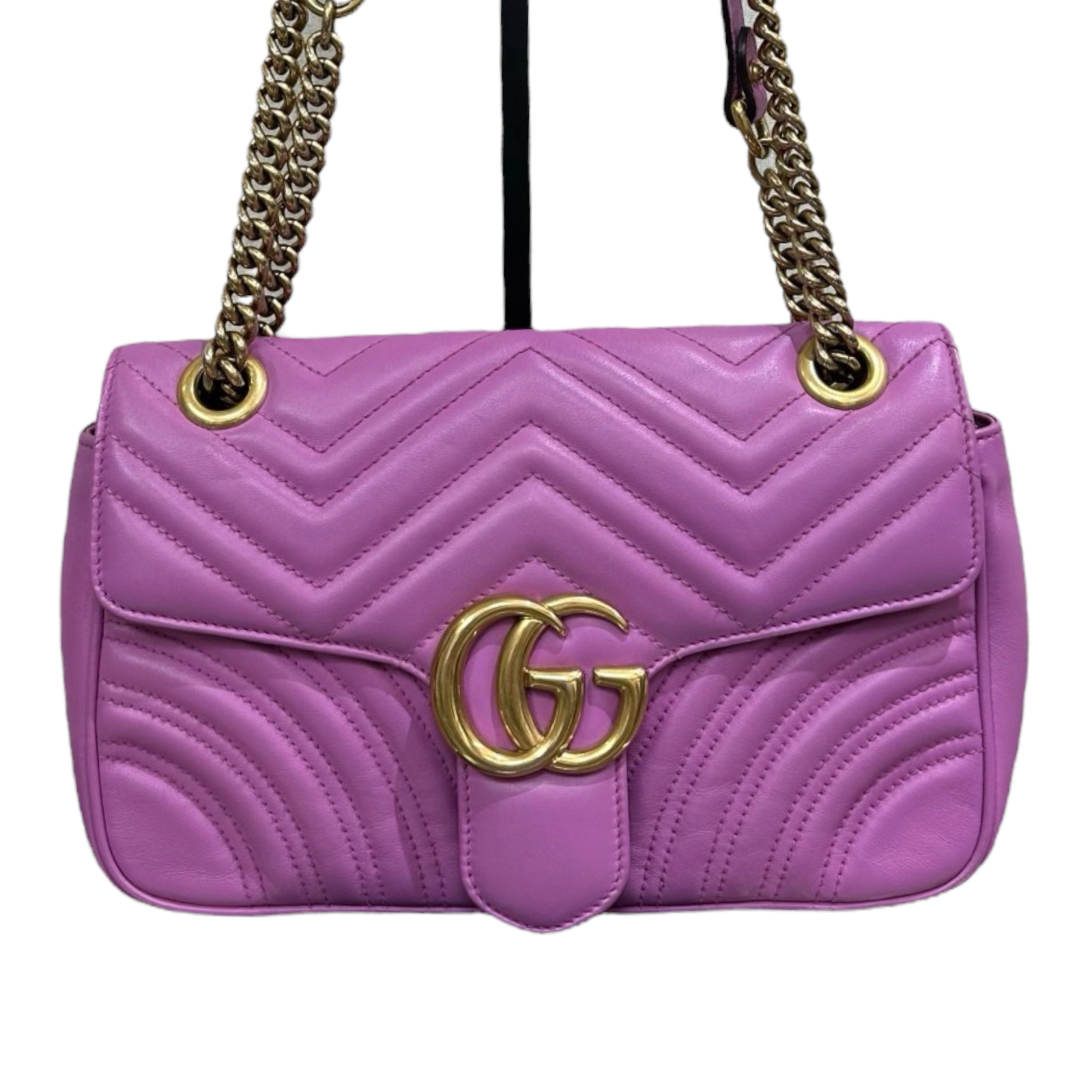 Gucci Marmont 26 in Purple GHW